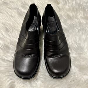Dansko Aubrey Slip-on Wedge Clogs Sz 9.5